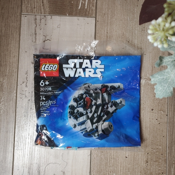 NWT LEGO STAR WARS Millenium Falcon Polybag 72pc 30708 Building Toy Pack - Picture 2 of 7